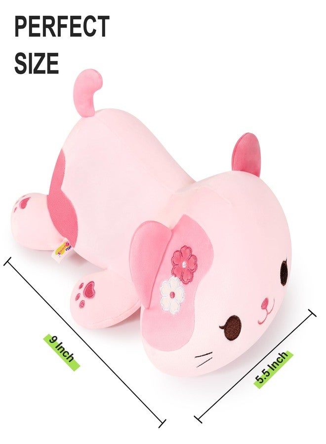 Onsoyours Original Sakura Cat Plush Cute Kitten Stuffed Animal Soft Little Pink Kawaii Kitty Plush Toy Gift for Kids & Adults (Sakura Cat, 9") - Image 2